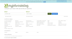 Desktop Screenshot of myjobscatalog.com
